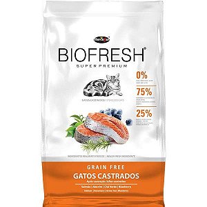 Biofresh Gatos Castrados Salmao 1,5Kg