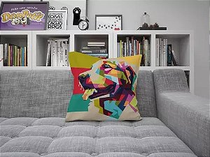 ALMOFADA DOG GEOMETRIC - 45cm x 45cm