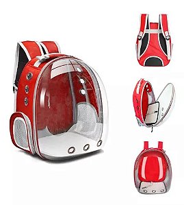 MOCHILA ESPACIAL TRANSPARENTE