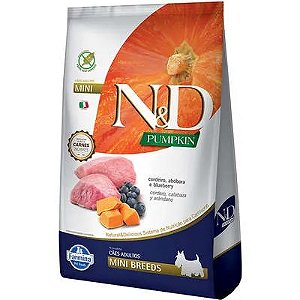 Nd Pumpkin Canine Cordeiro Mini 2,5 Kg (validade: 20/01/2025)
