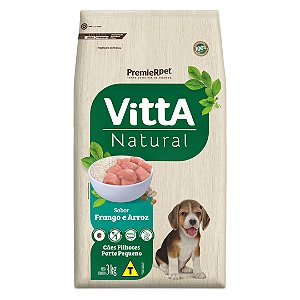Vitta Natural Caes Ad Mini Frango 3kg