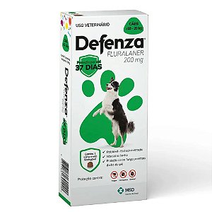 Defenza 200mg (10 A 20 Kg) Verde