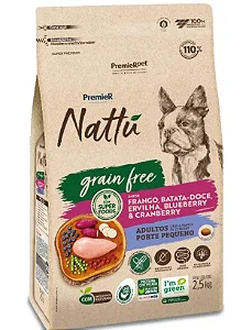 Premier Nattu Caes Ad R Pq Grain Free 2,5kg