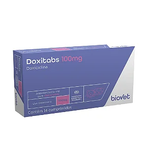 Doxitabs 100 Mg Cartela C/ 14 Comprimidos