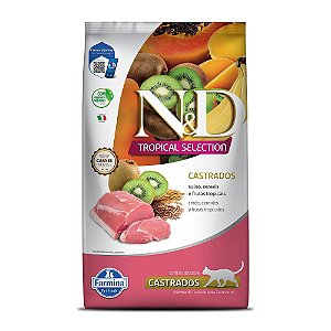 Nd Feline Tropical Castrado Suino 7kg