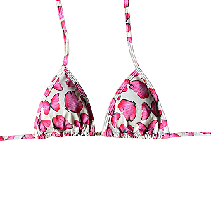 TOP CORTININHA MÓVEL BORBOLETA PINK