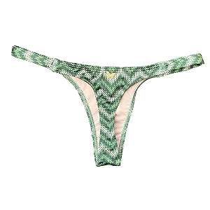 CALCINHA LOLA TRAMA VERDE