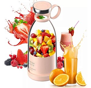 GARRAFA MINI LIQUIDIFICADOR MIXER