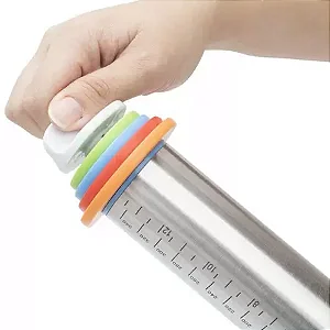 ROLO DE MASSA AJUSTÁVEL INOX