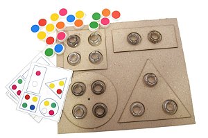 Formas geométricas com gargalo