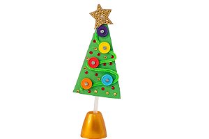 Árvore de Natal com mecânica