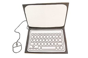 Notebook de papelão