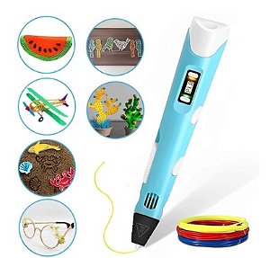 Kit Maker Caneta 3D - AZUL