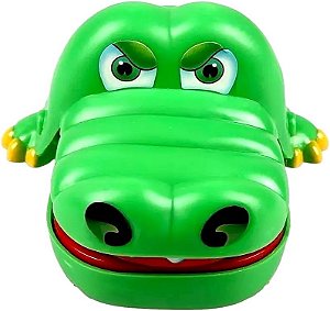 Brinquedo Jogo Crocodilo Morde o Dedo Pura Diversão Crocodilo Dentista Desafio do Crocodilo com Dente Morde Dedo Verde