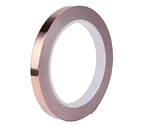 Fita Adesiva Condutora Cobre Reparo Blindagem 5mm