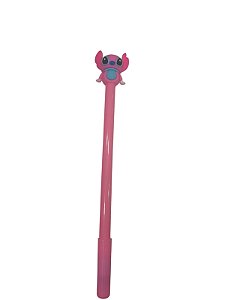 Lápis Infinito Stitch Disney Durável Papelaria Escolar - cor rosa