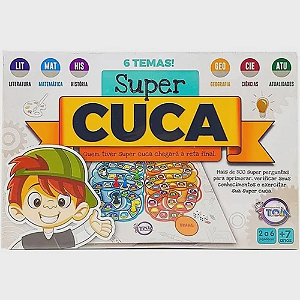 Jogo de Tabuleiro Super Cuca