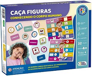 Jogo Caça Figura - Conhecendo o Corpo Humano