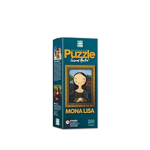 Puzzle Releitura de arte - Mona Lisa 260 peças