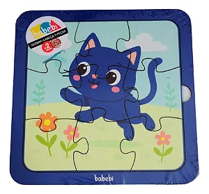Quebra-Cabeça 9 Peças - Gatinho