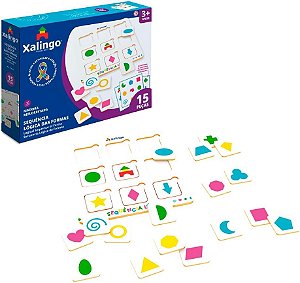 Sequência Lógica das Formas - 30 Peças