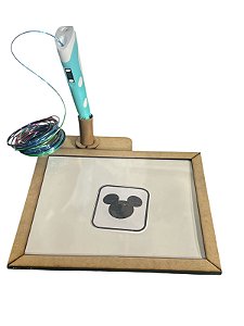 Mesa de trabalho para caneta 3D