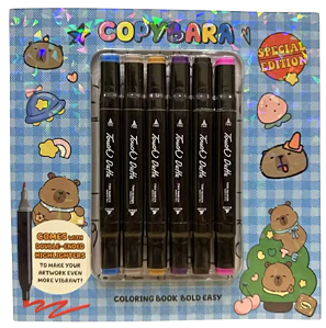 Livro Bobbie Goods Com Canetinhatouch Capivara Rosa Ou Azul