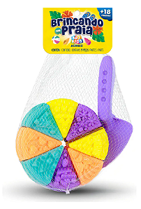 Kit Praia Cake Acrilex com 9 peças