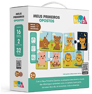 Jogo Educativo Infantil Para Autista Meus Primeiros Opostos