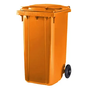 Porta Lápis Lixeira - Laranja