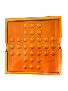 Jogo Resta 1 em madeira