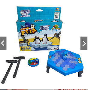 Jogo Pinguim Numa Fria Quebra Gelo - Art Brink