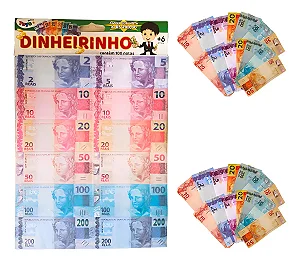 Dinheiro falso de papel