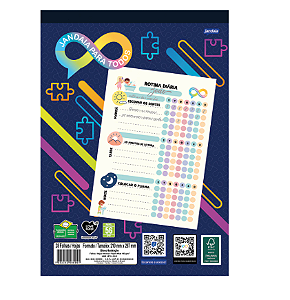 Bloco para rotina diária