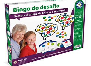 Jogo Bingo Do Desafio - Pais & Filhos