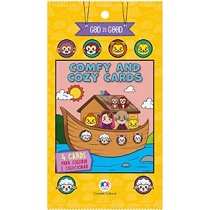 Cards de colorir - arca de Noé