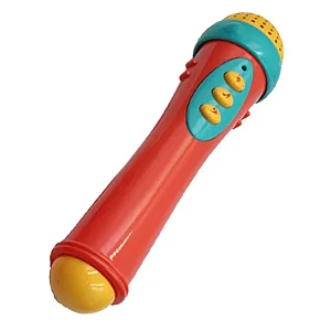 Brinquedo microfone meu ritmo cor: vermelho
