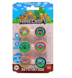 Carimbos de decoração Minecraft