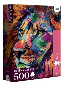 Quebra-Cabeça 500 peças leão