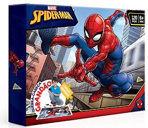Quebra Cabeça Grandão Spider Man 2396 - Toyster