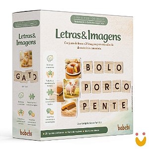 Letras e imagens - Babebi