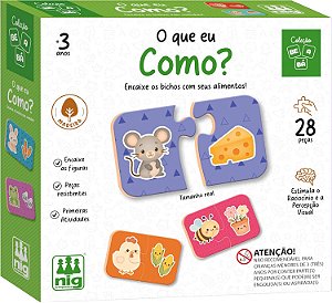 Jogo o que eu como?