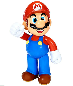 Boneco personagem Mario de 30 cm