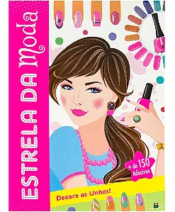 Livro interativo estrela da moda: Decore e Maquie!