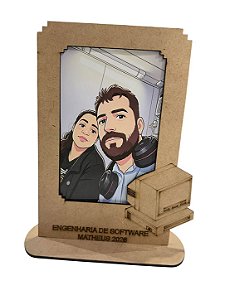 Porta retrato personalizado MDF