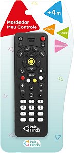 Mordedor Meu Controle Multi-Colored Tamanho Único