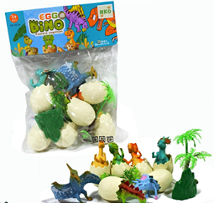 Kit dinossauro de plástico - DINO