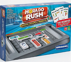 Hora Do Rush Jogo de Raciocínio Lógico Infantil - Brinquemix Colorido