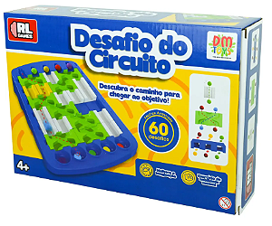 Jogo Educativo Desafio do Circuito – DM Toys / RL Games