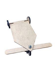 Carrinho de rolimã maker 28cm por 17cm